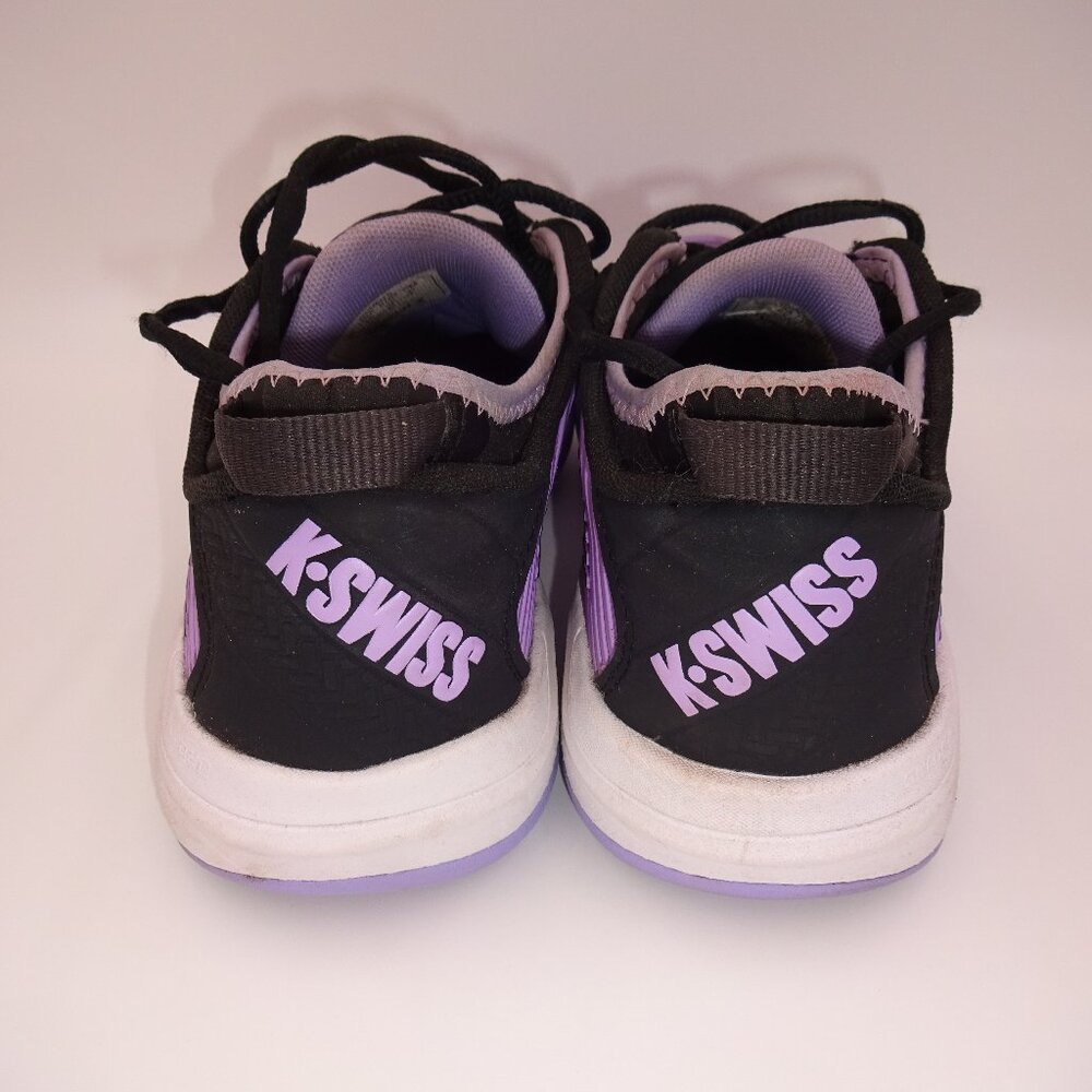 Womens K-Swiss Hypercourt Supreme Size 10 Purple & Black Tennis Shoes Sneakers - Picture 8 of 10